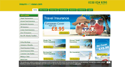 Desktop Screenshot of insurewithease.com